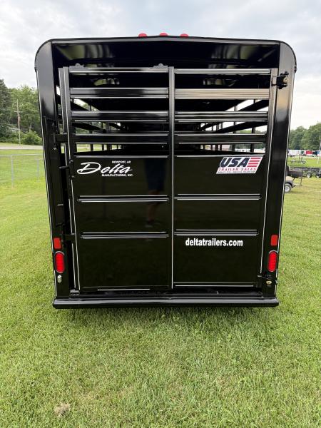 New 2026 Delta Mfg 16' GOOSENECK Stock / Stock Combo Trailer