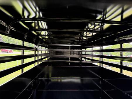 New 2026 Delta Mfg 16' GOOSENECK Stock / Stock Combo Trailer
