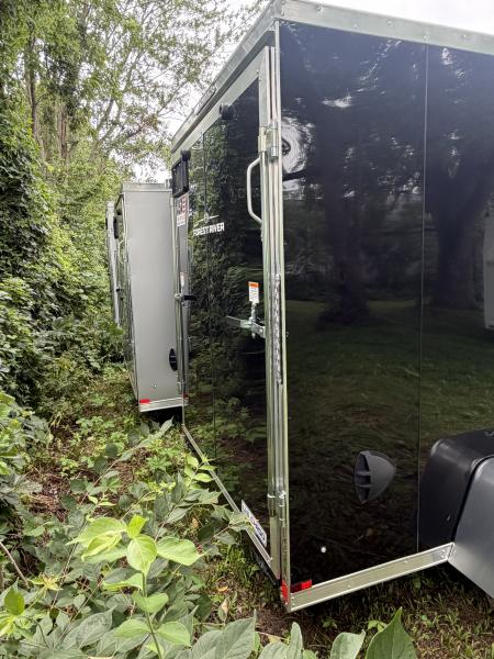 New 2027 US Cargo 6 x 10 Enclosed Trailer Ramp Door with 6FT 6IN INTERIOR - Screwless Exterior w/Upgraded Options