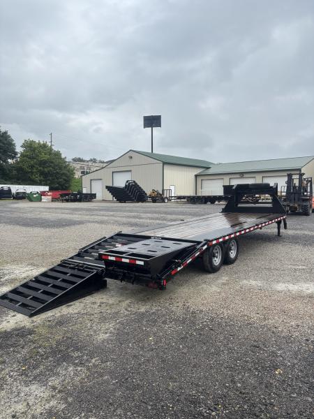 Used 2023 Sure-Trac 20+5 Gooseneck Deckover Trailer