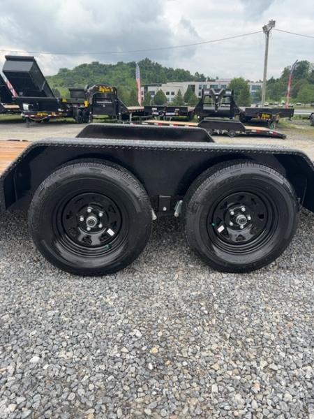 New 2026 Sure-Trac 7x16 C-channel wood deck Car Hauler