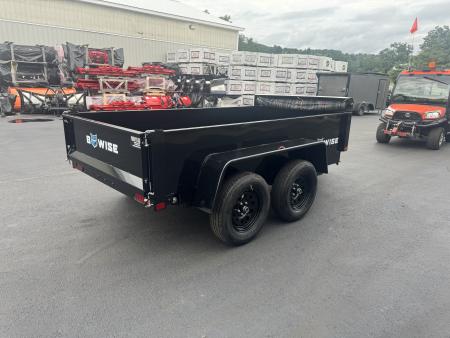 New 2027 BWISE DTR510LP-7 5X10 TA Dump Trailer