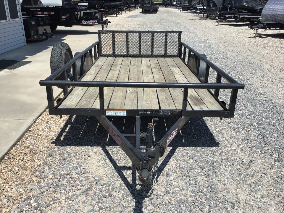 Used 2018 MAXX-D 77"x12' Utility Trailer- S3X