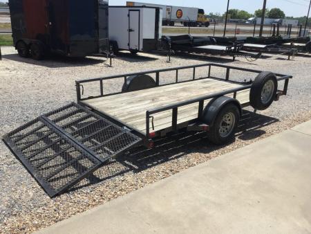 Used 2018 MAXX-D 77"x12' Utility Trailer- S3X