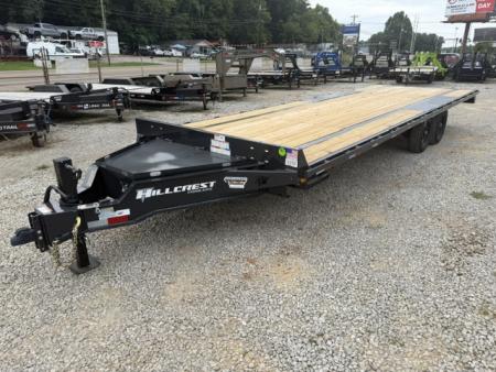 New Hillcrest Bumper Pull Deck-Over 25' 15.4K W/ Straight Deck