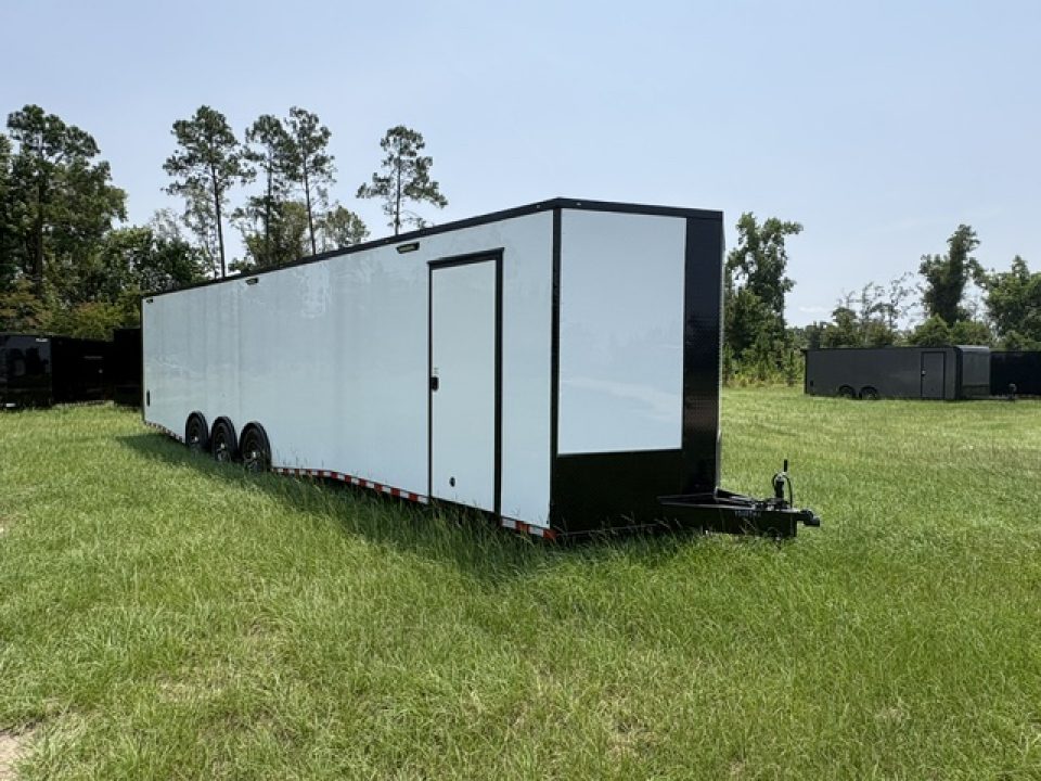 New 2027 Rock Solid Cargo 8.5x36 Triple Axle Enclosed Car Hauler – Premium Heavy-Duty Performance