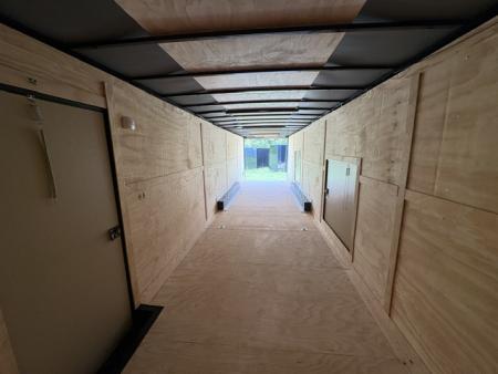 New 2027 Rock Solid Cargo 8.5x36 Triple Axle Enclosed Car Hauler – Premium Heavy-Duty Performance