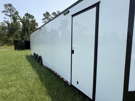 New 2027 Rock Solid Cargo 8.5x36 Triple Axle Enclosed Car Hauler – Premium Heavy-Duty Performance