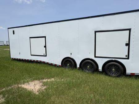 New 2027 Rock Solid Cargo 8.5x36 Triple Axle Enclosed Car Hauler – Premium Heavy-Duty Performance