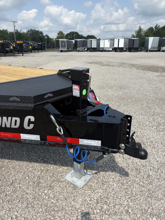 New 2027 Diamond C Trailers DEC207L22X102 (22' X 102") 15.5K Max Ramp Equipment Trailer