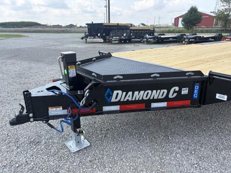 New 2027 Diamond C Trailers DEC207L22X102 (22' X 102") 15.5K Max Ramp Equipment Trailer