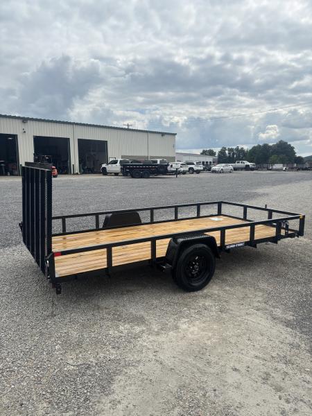 New 2026 Sure-Trac 7x14 fully tubular Utility Trailer