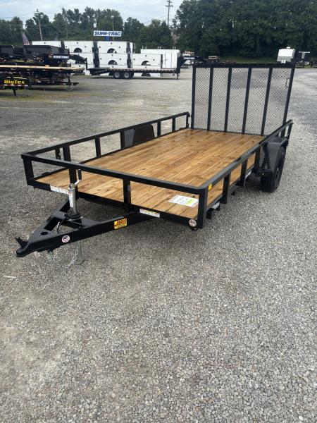 New 2026 Sure-Trac 7x14 fully tubular Utility Trailer