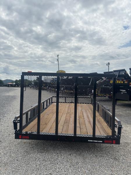 New 2026 Sure-Trac 7x14 fully tubular Utility Trailer