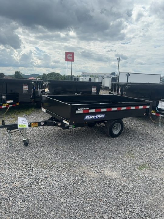 New 2026 Sure-Trac 4.5x8 utility Dump Trailer