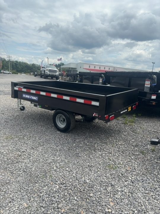 New 2026 Sure-Trac 4.5x8 utility Dump Trailer