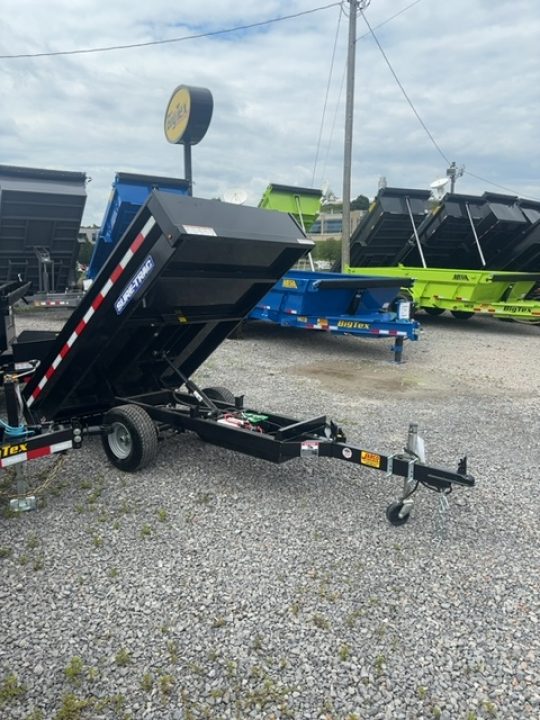 New 2026 Sure-Trac 4.5x8 utility Dump Trailer