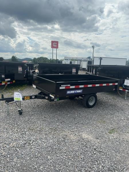 New 2026 Sure-Trac 4.5x8 utility Dump Trailer