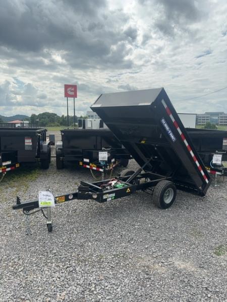 New 2026 Sure-Trac 4.5x8 utility Dump Trailer