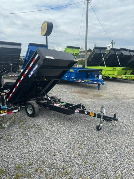 New 2026 Sure-Trac 4.5x8 utility Dump Trailer