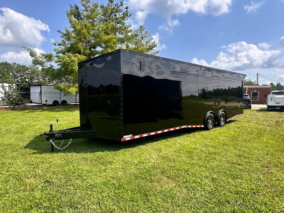 New 2027 Rock Solid Cargo 8.5x28 Race Trailer -Finished Interior-7000LB Spread Torsion-RECESSED E-TRACK-Car/Race Trailer