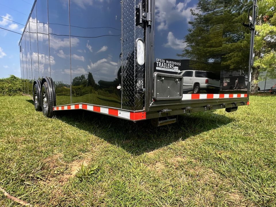 New 2027 Rock Solid Cargo 8.5x28 Race Trailer -Finished Interior-7000LB Spread Torsion-RECESSED E-TRACK-Car/Race Trailer