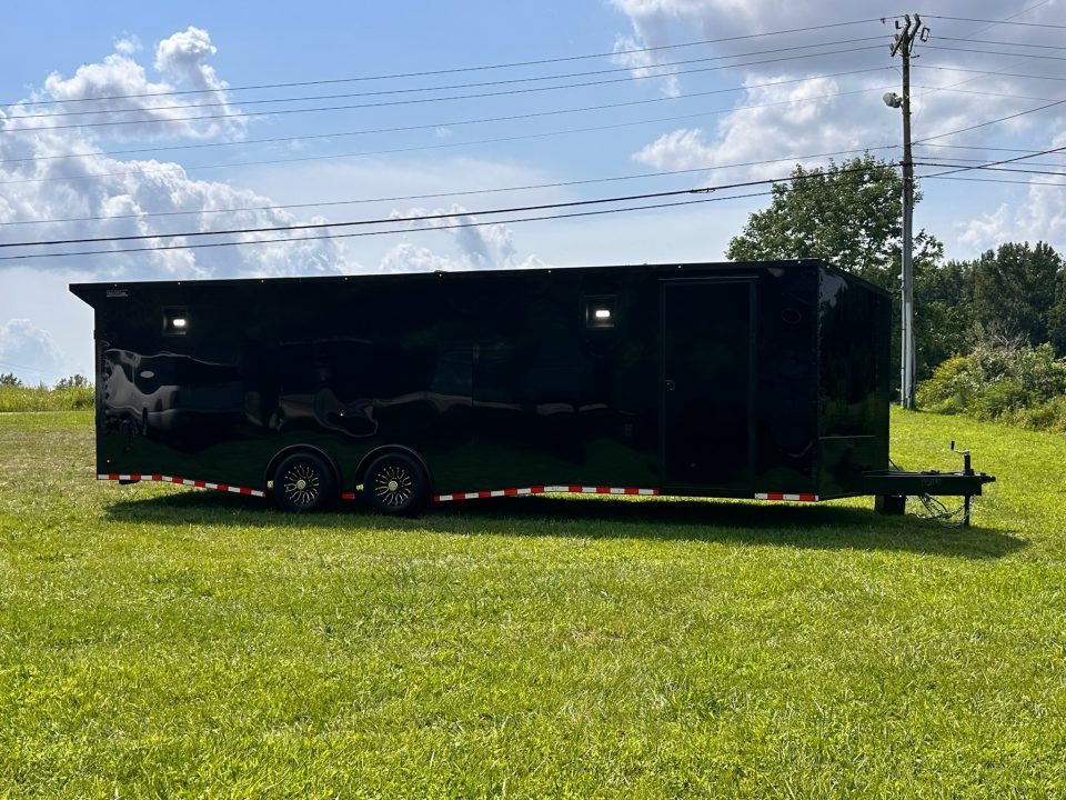 New 2027 Rock Solid Cargo 8.5x28 Race Trailer -Finished Interior-7000LB Spread Torsion-RECESSED E-TRACK-Car/Race Trailer