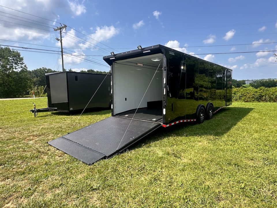 New 2027 Rock Solid Cargo 8.5x28 Race Trailer -Finished Interior-7000LB Spread Torsion-RECESSED E-TRACK-Car/Race Trailer