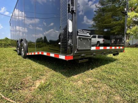 New 2027 Rock Solid Cargo 8.5x28 Race Trailer -Finished Interior-7000LB Spread Torsion-RECESSED E-TRACK-Car/Race Trailer