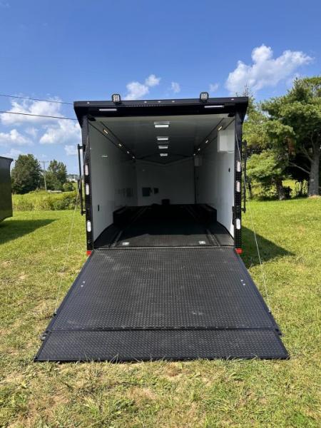 New 2027 Rock Solid Cargo 8.5x28 Race Trailer -Finished Interior-7000LB Spread Torsion-RECESSED E-TRACK-Car/Race Trailer