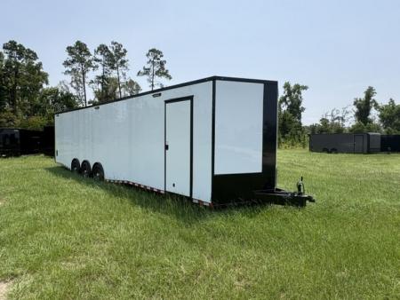 New 2027 Rock Solid Cargo 8.5x36 Triple Axle Enclosed Car Hauler – Built for Serious Performance