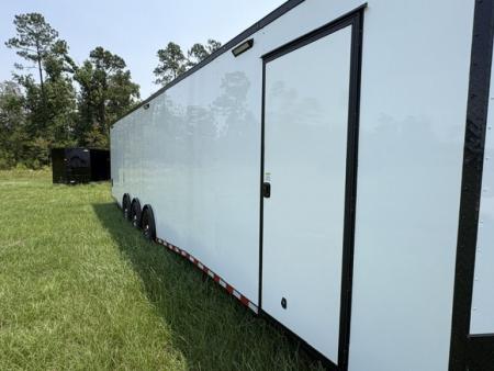 New 2027 Rock Solid Cargo 8.5x36 Triple Axle Enclosed Car Hauler – Built for Serious Performance