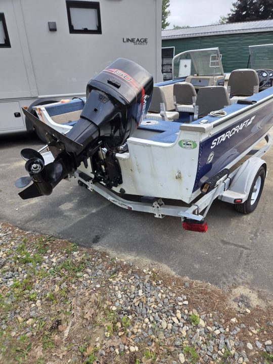 Used 2000 Starcraft Marine starfire 190 19 foot aluminum dual console with 150hp mercury fully serviced Other Recreational Vehicle