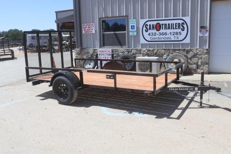New 2026 Texas Bragg Trailers 6x12 LD Utility Trailer