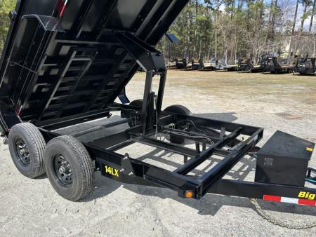 New 2027 Big Tex Trailers 14LX 7x12 Dump Trailer. Tarp & Ramps, Scissor Lift