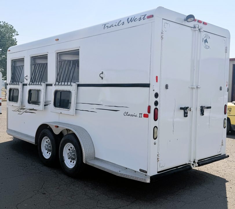 Used 2008 Trails West 3H Horse Trailer