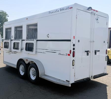 Used 2008 Trails West 3H Horse Trailer