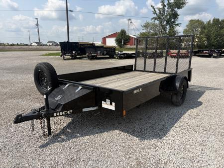 Used 2023 Rice Trailers SST8212 (82  x 12') 2.9K Utility Trailer