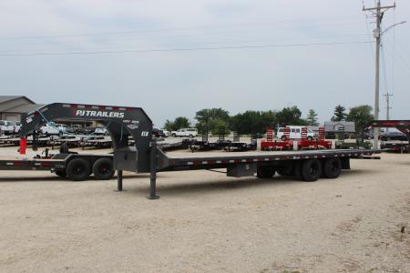 New 2026 PJ Trailers LY1 34' Gooseneck Hydraulic Dovetail