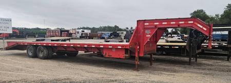 Used 2007 PJ Trailers 102  x 32' Flatbed Trailer