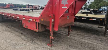 Used 2007 PJ Trailers 102" x 32' Flatbed Trailer