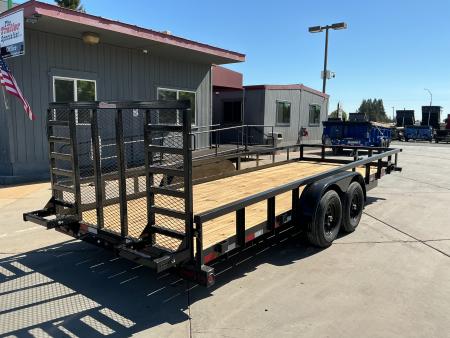 New 2026 Big Tex Trailers 10PI-20-4HDIR 7FT X 20FT 9990 GVW Landscape Trailer