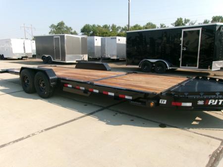 New 2027 PJ Trailers TY1T2282BTTK-SP18 Equipment Trailer