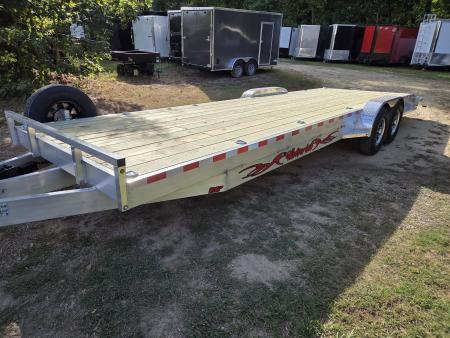 New 2027 Wolverine Trailers 7x16 14,000lb gvwr flat bed aluminum trailer equipment/ utility Utility Trailer