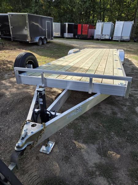 New 2027 Wolverine Trailers 7x16 14,000lb gvwr flat bed aluminum trailer equipment/ utility Utility Trailer