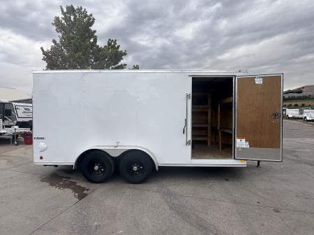 Used 2026 Continental Cargo 7x16 10k Enclosed Trailer