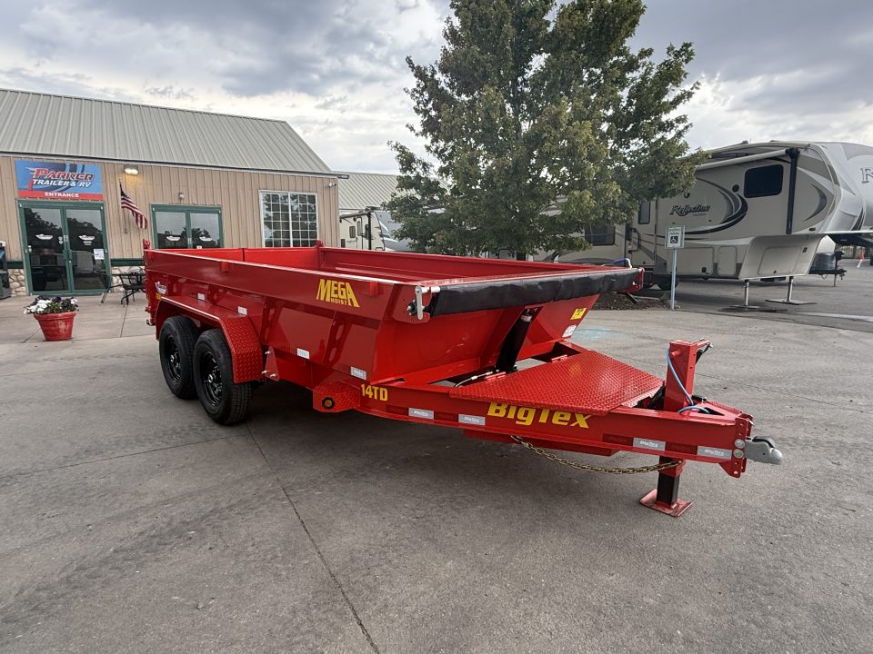 New 2026 Big Tex 14TD-7x14C2A-BK Dump Trailer