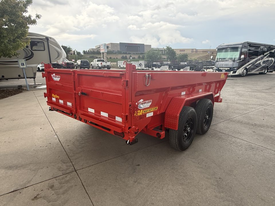 New 2026 Big Tex 14TD-7x14C2A-BK Dump Trailer