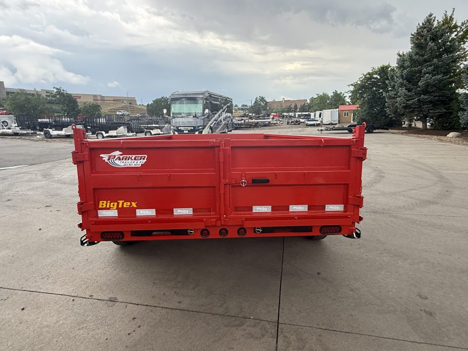 New 2026 Big Tex 14TD-7x14C2A-BK Dump Trailer