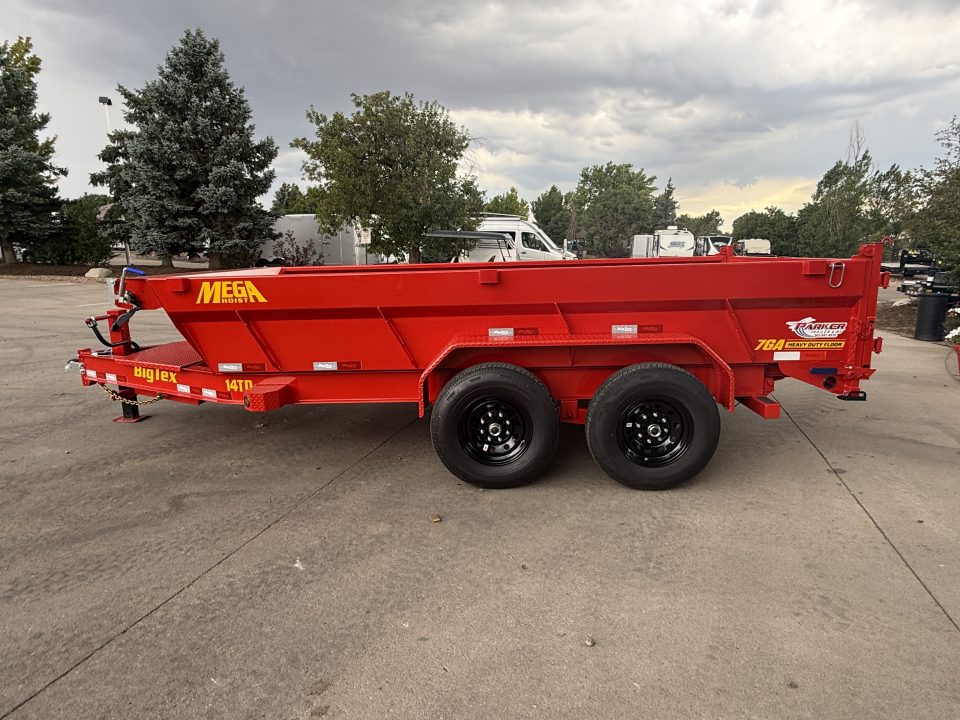 New 2026 Big Tex 14TD-7x14C2A-BK Dump Trailer